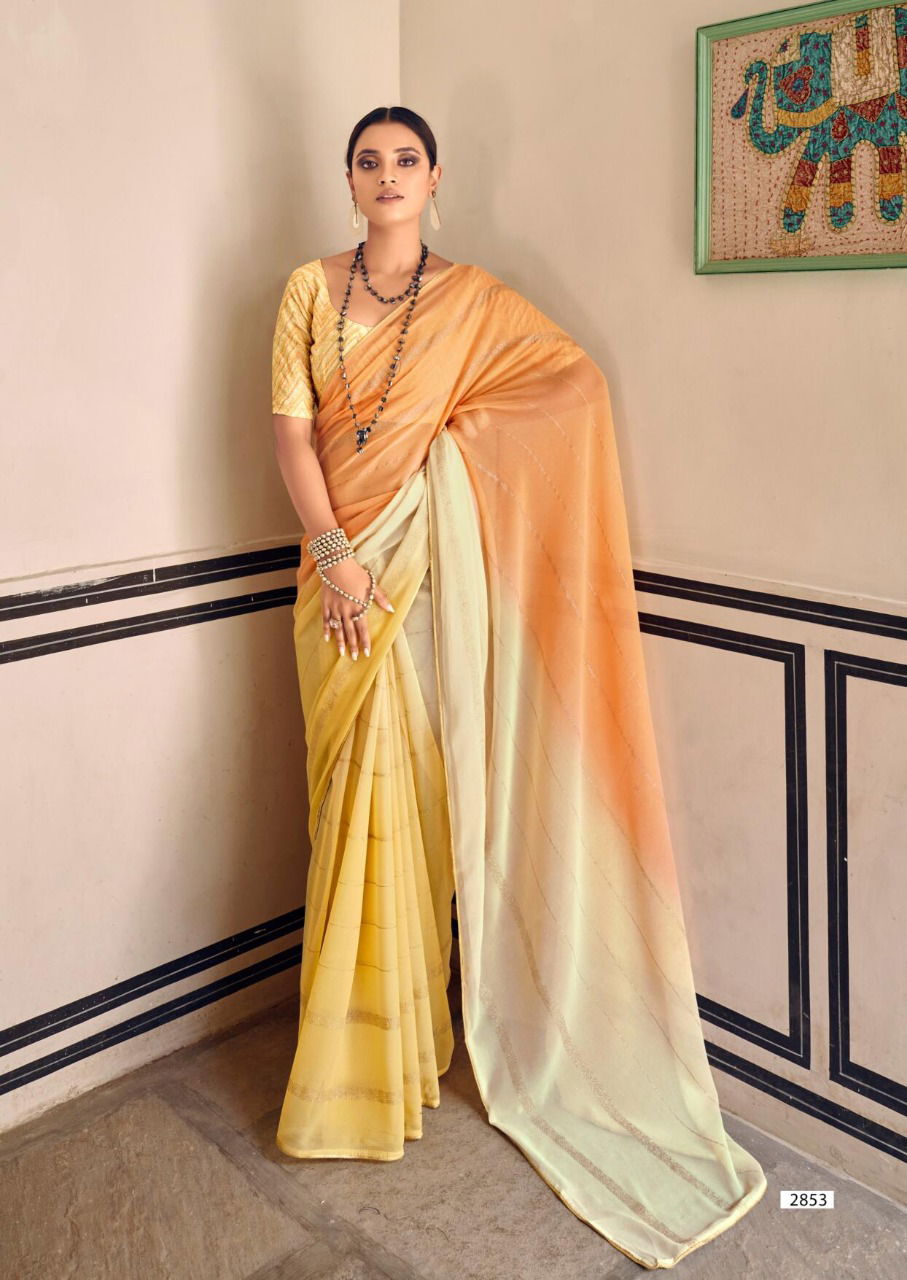 Kashvi Sambhavi Festival Wear Designer Wholesale Georgette Sarees
